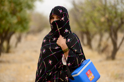 Individual female vaccinator