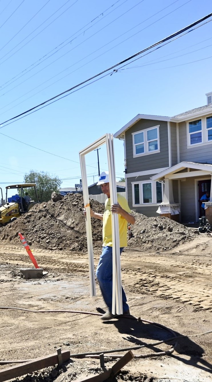 Habitat for Humanity of Greater Los Angeles has received $20 million of the $436 million donation from author and philanthropist MacKenzie Scott, one of the largest portions of the gift from the ex-wife of Amazon founder Jeff Bezos, officials announced this week."Among the projects that will benefit are the 10 new homes that are going up in Long Beach at the intersection of Pine Avenue and 14th Street, on Wednesday, March 23, 2022.