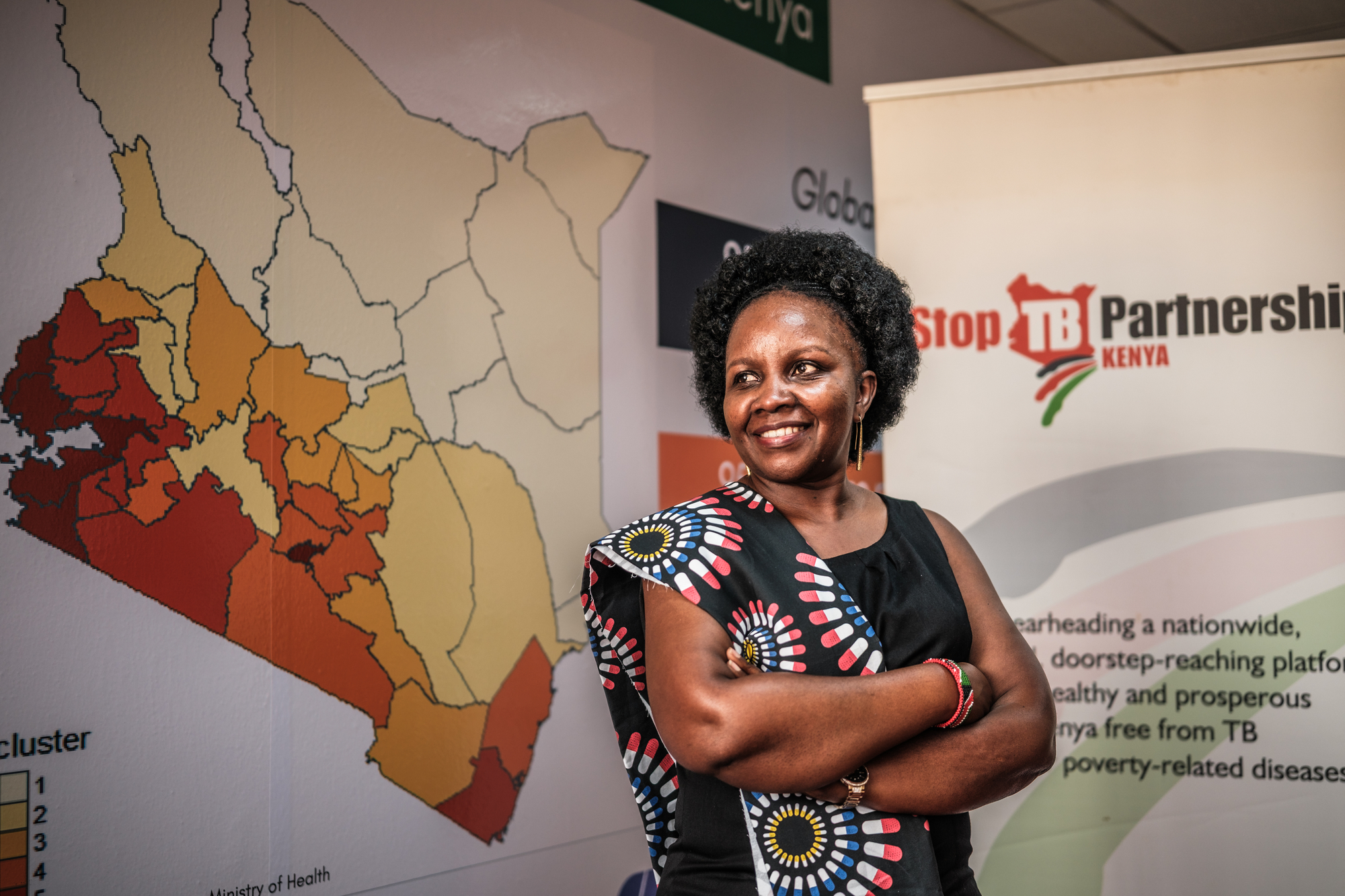 Evaline Kibuchi photographed in Kenya. 