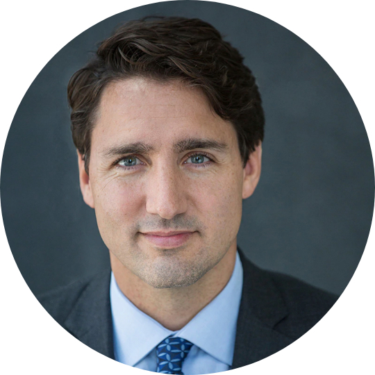 Portrait of Justin Trudeau